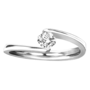 The Flanders Collection 25 0.25Ct DEFSi2 Ring  goud 18kt