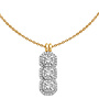 The Flanders Collection 234H 1.11Ct DEFSi2 Hanger met ketting goud 18kt