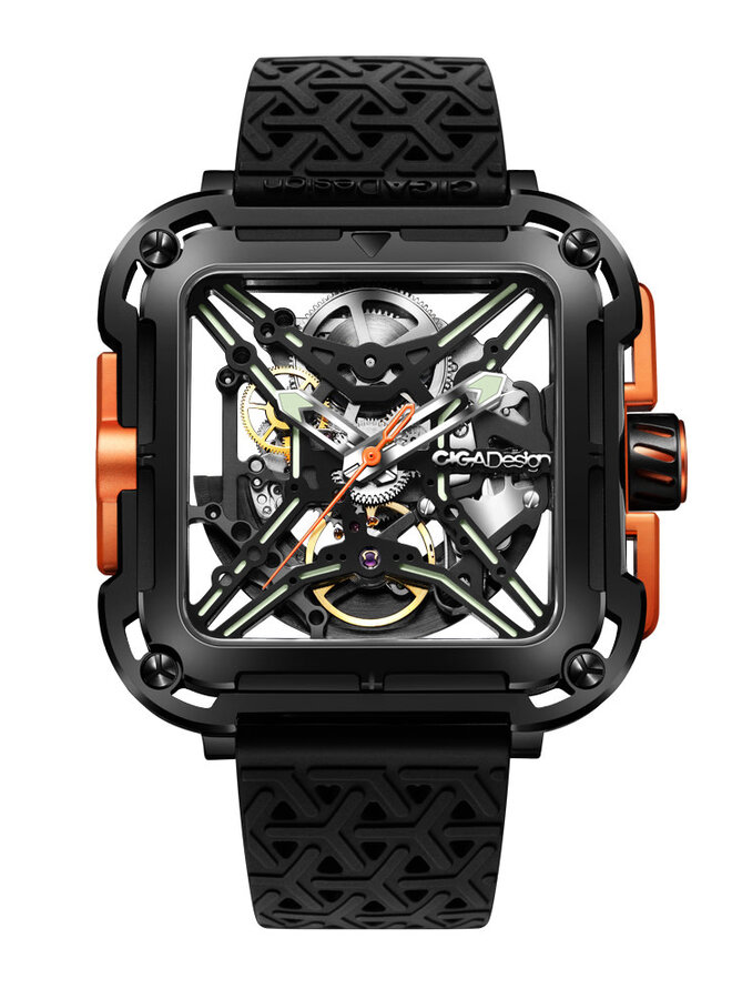 Ciga Design X Series Gorrila Black Orange X011-BLOG-W25BK