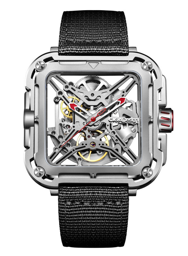 Ciga Design X Series Gorrila Space Silver X011-SISI-W25BK