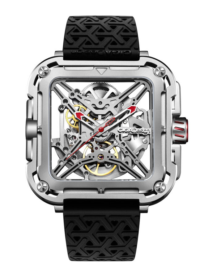 Ciga Design X Series Gorrila Space Silver X011-SISI-W25BK