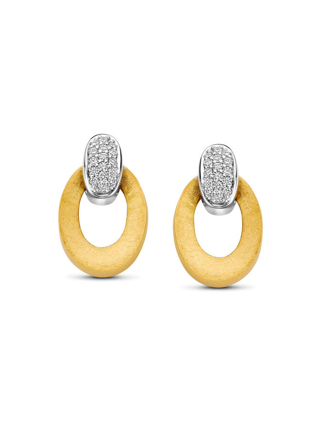 Oorstekers 18kt Goud 068263/A 0.12Ct