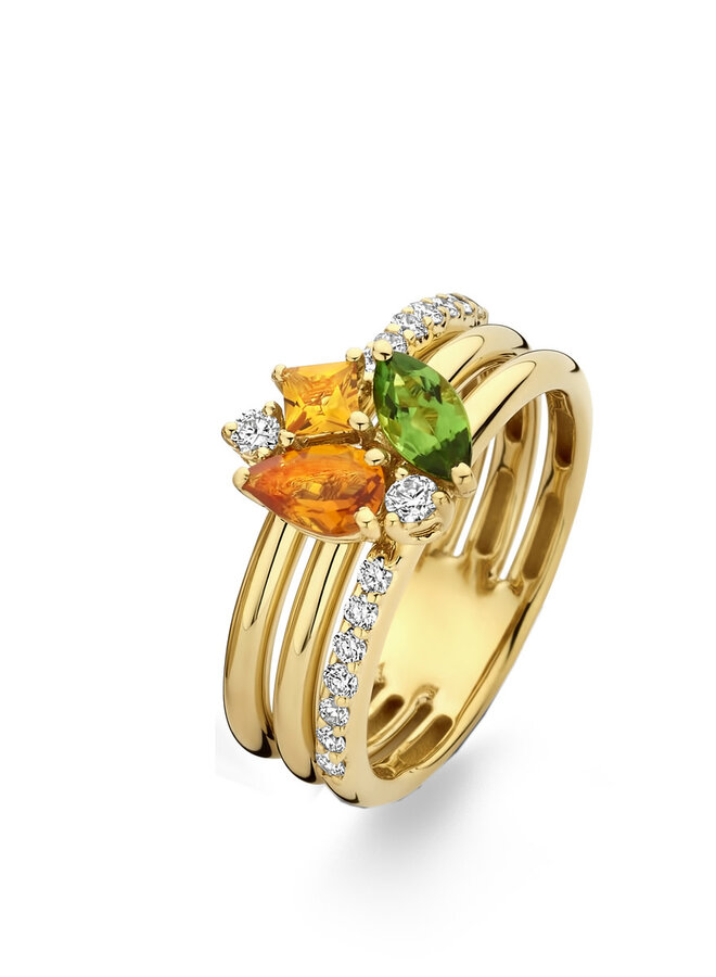 Ring Goud 18kt 068120/JQ 0.27Ct