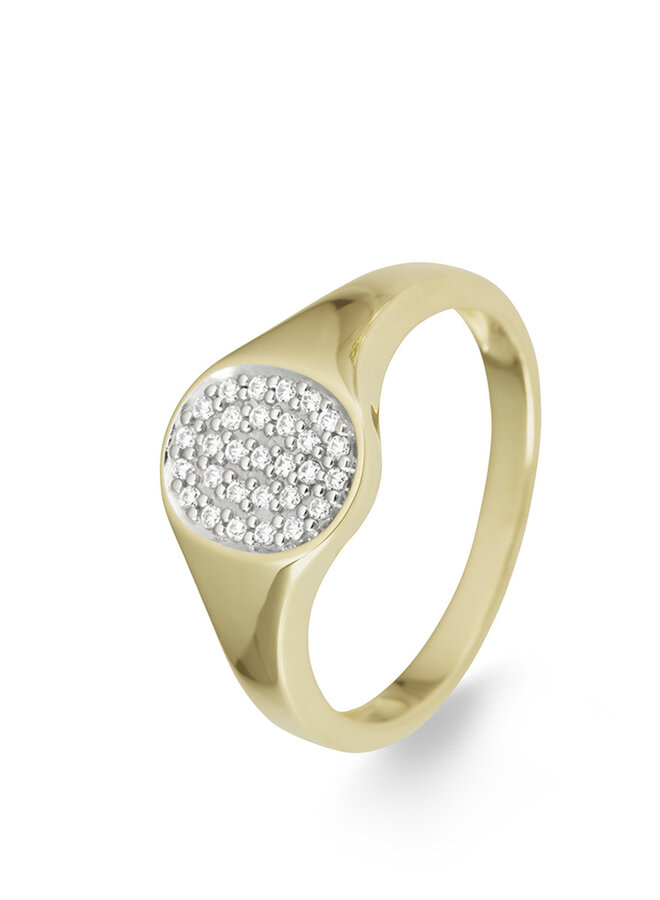 Ring Goud 18kt 068251 0.15Ct