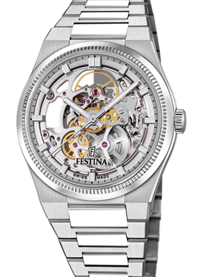 Festina Swiss Made F20069/1 Skeleton automatic