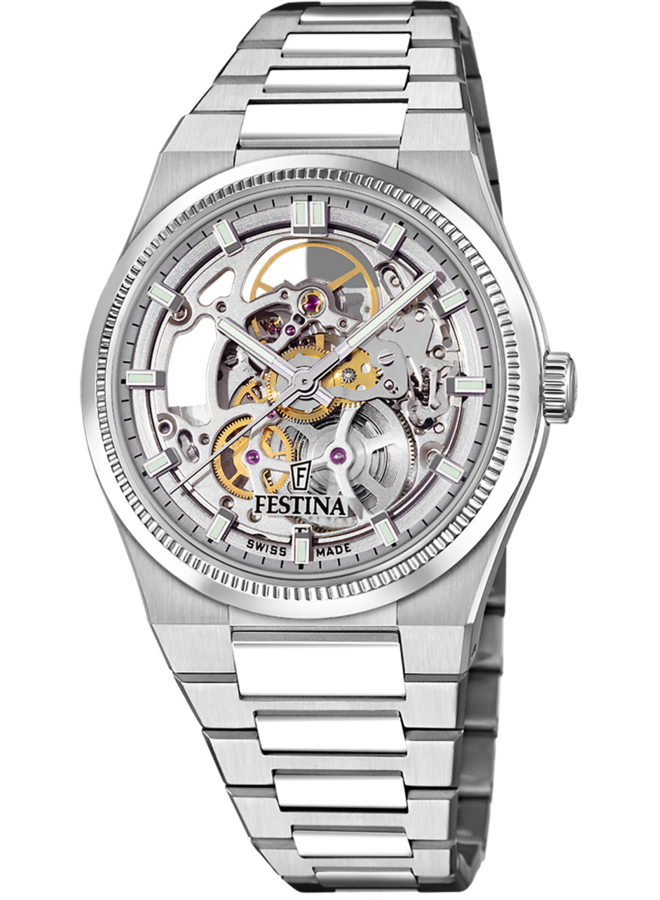 Swiss Made F20069/1 Skeleton automatic