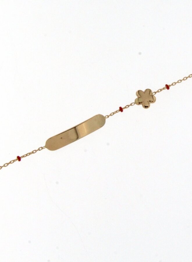 Babyarmbandje 18kt goud 062207/16