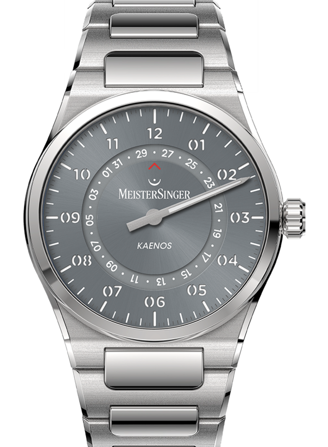 Meistersinger KSOD927 Kaenos Open Date Auto. Grey