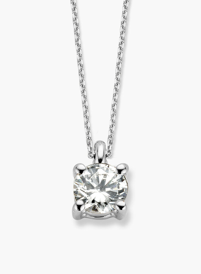 Halsketting  goud 18kt 927580/$  2.00Ct Lab-Grown Diamond
