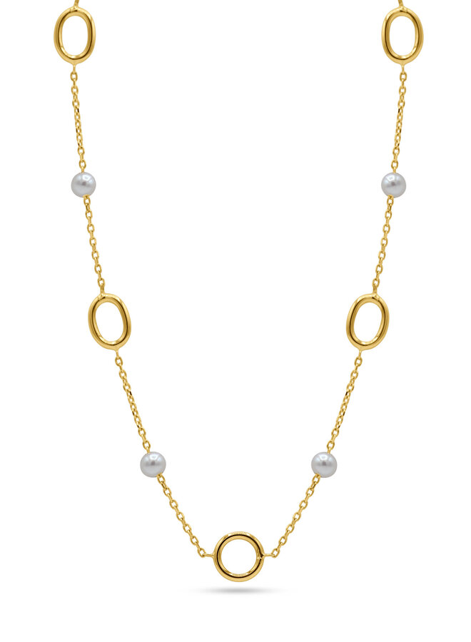 Collier geel Goud 18kt B19C19005G