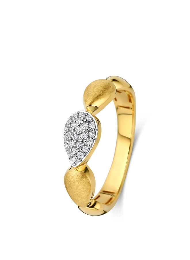 Ring Goud 18kt  070185/A 0.10Ct