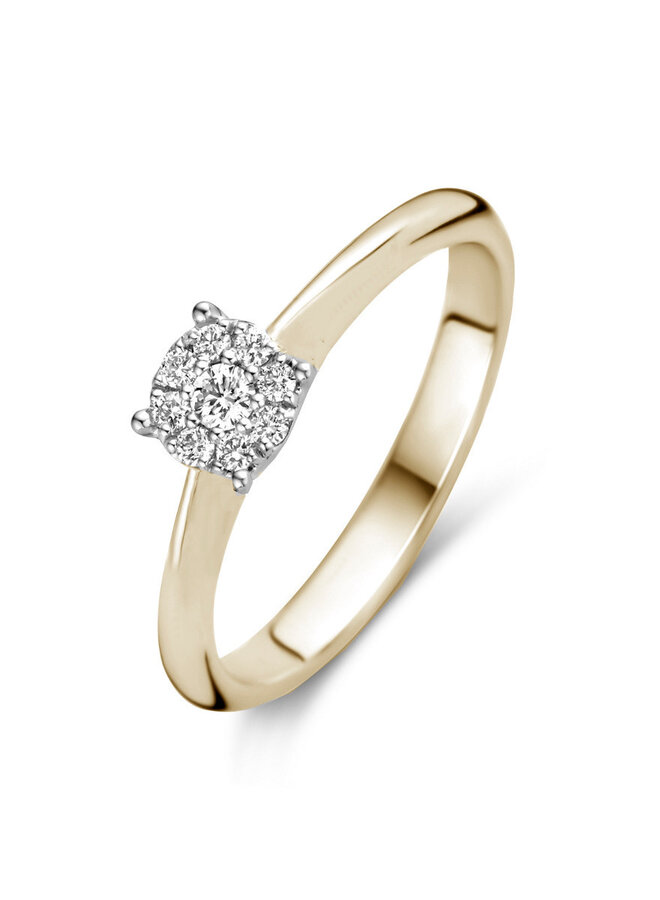 Ring Goud 18kt  91JV32/A 0.13Ct