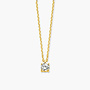 Ketting Goud 18kt 92A835 0.14Ct