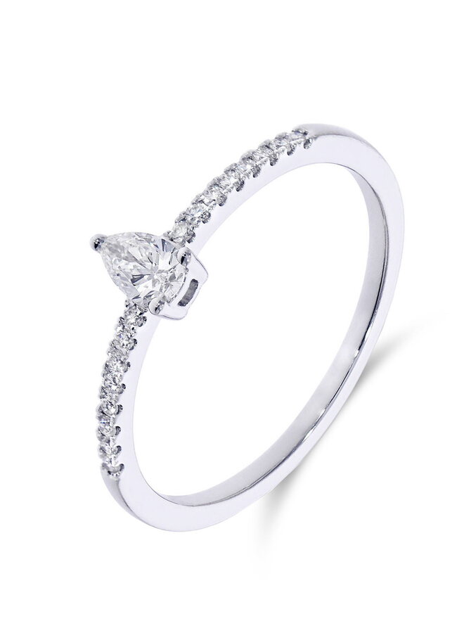 Ring Goud 18kt 063798/A  0.22Ct