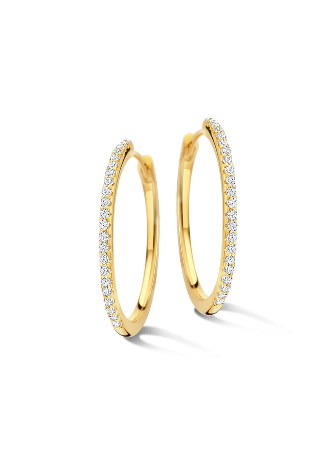 Naiomy Zilver N5E74 Oorstekers