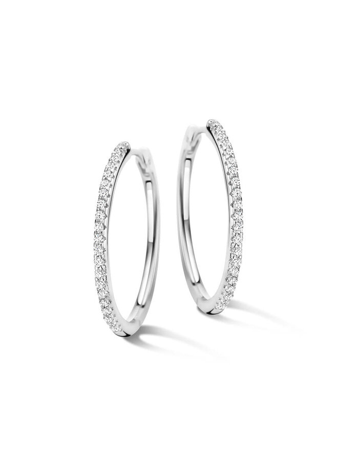 Naiomy Zilver N5E71 Oorstekers