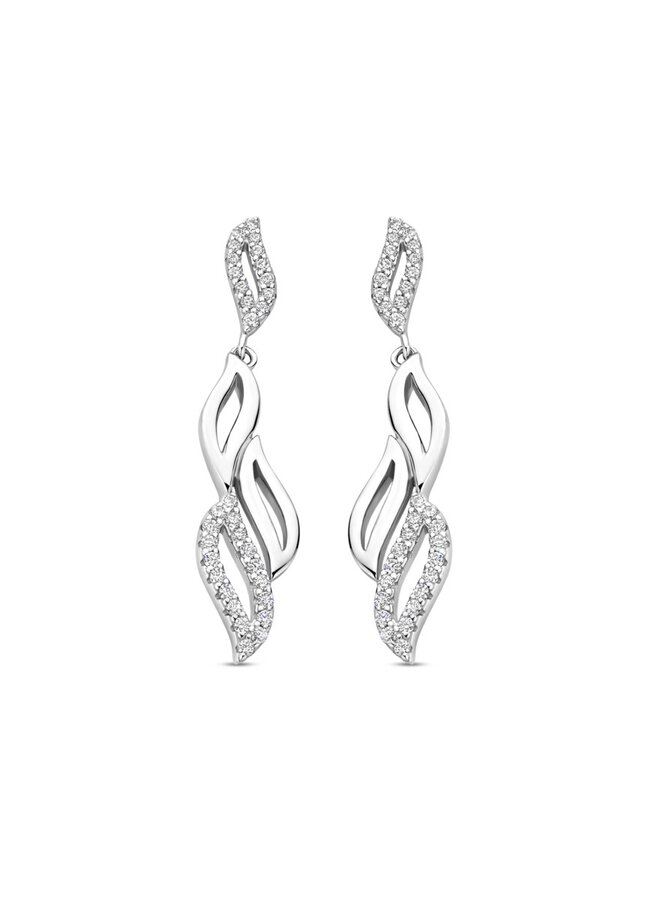 Naiomy Zilver N5K71 Oorstekers