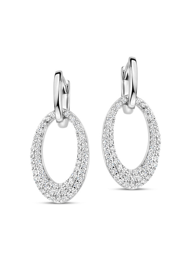 Naiomy Zilver N5C56 Oorstekers