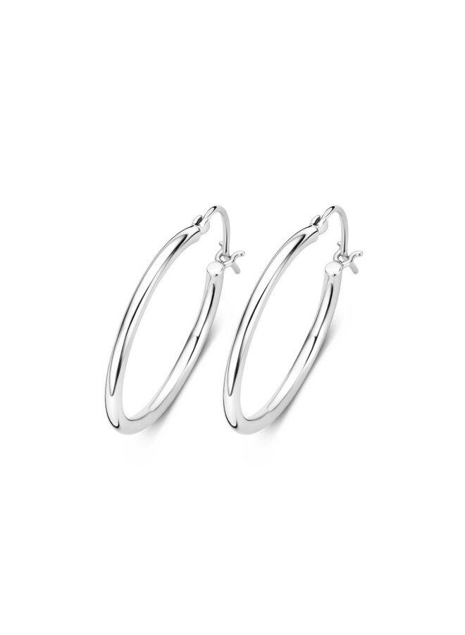 Naiomy Zilver B4M04 Oorstekers