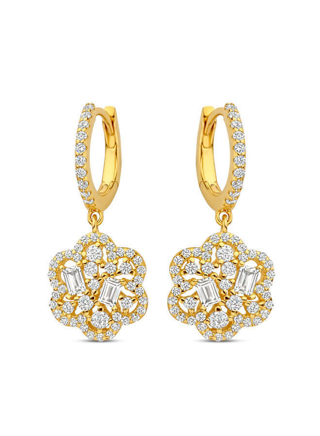 Naiomy Zilver N5L69 Oorstekers