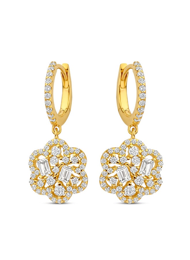 Naiomy Zilver N5L69 Oorstekers