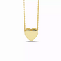 See You Gold mini Heart+Chain 9kt