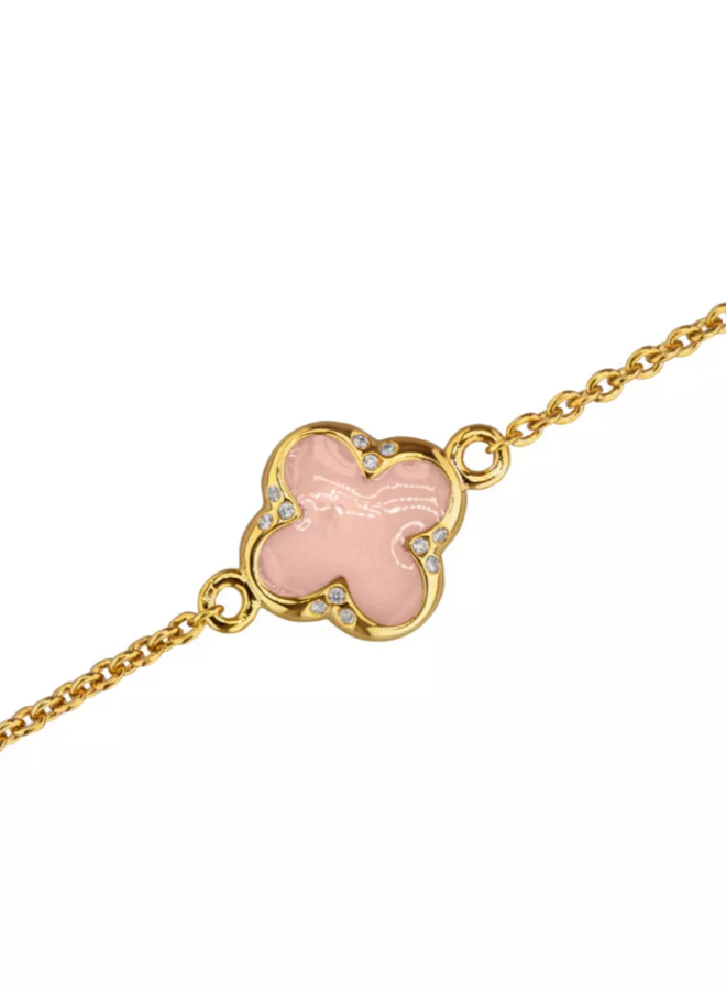 See You 14Kt goud Bracelet Clover BL016Y14Z