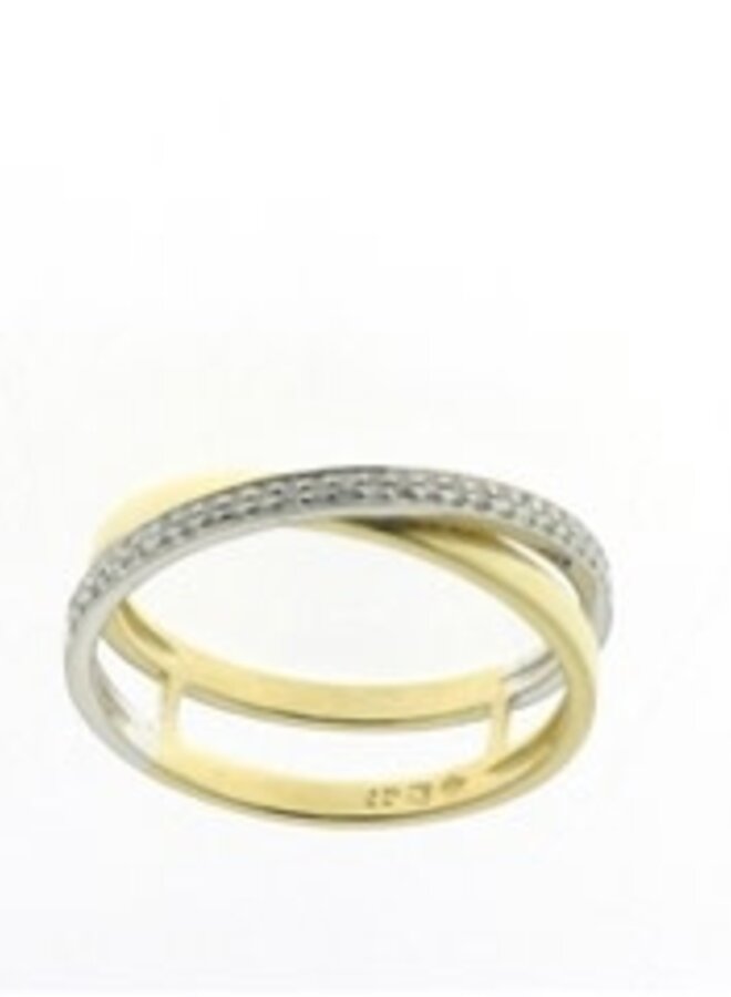 Ring 18kt Goud  057598/A 0.11Ct