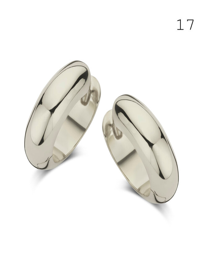 Naiomy Zilver N3W70 Oorstekers