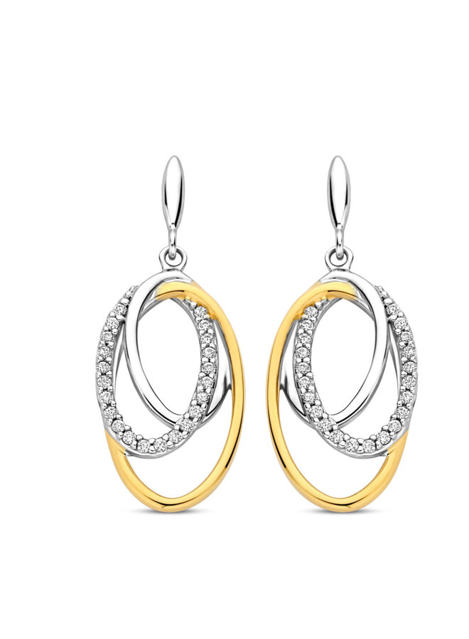 Naiomy Zilver N5M74 Oorstekers