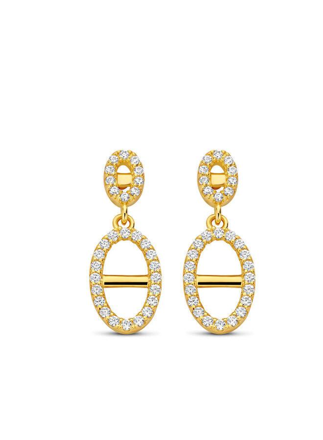 Naiomy Zilver N5P53 Oorstekers