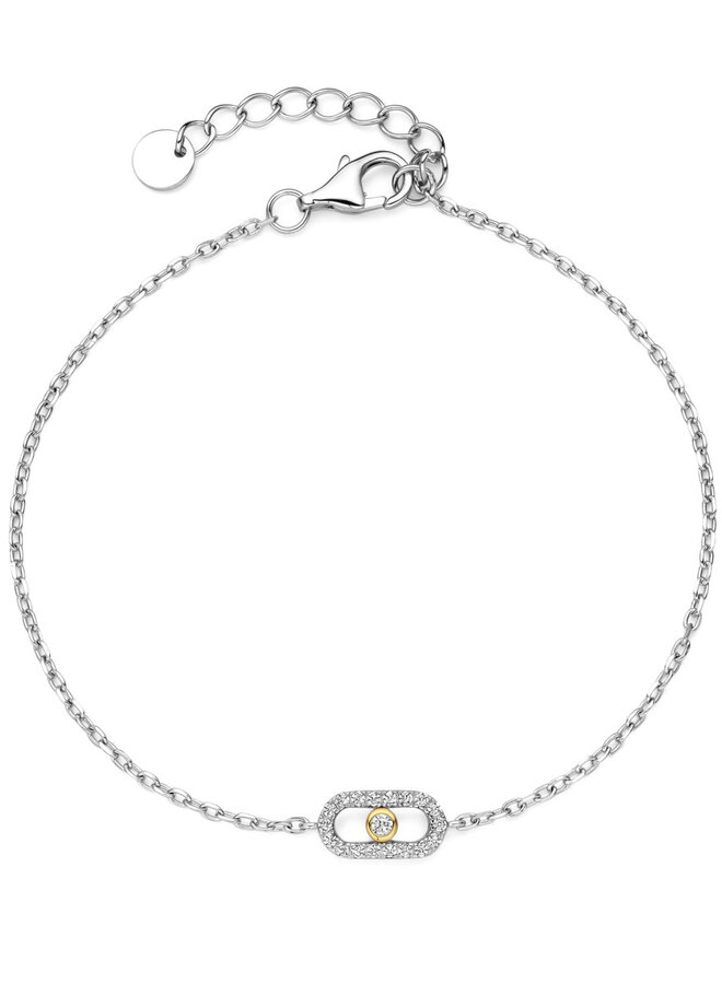 Naiomy Zilver N5P60 Armband