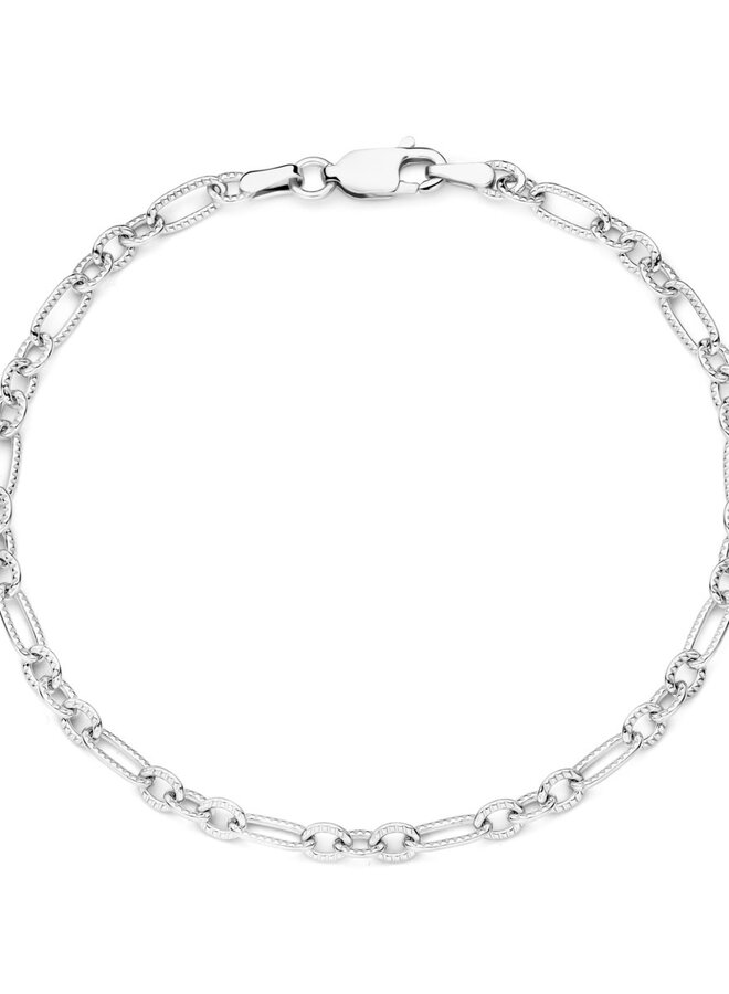 Naiomy Zilver N5R58 Armband