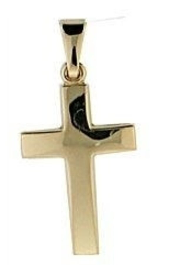 Hanger goud 18kt kruis 032462