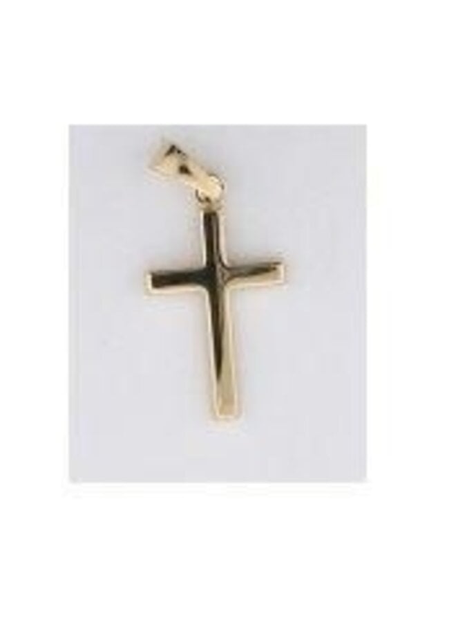 Hanger goud 18kt kruis 032623