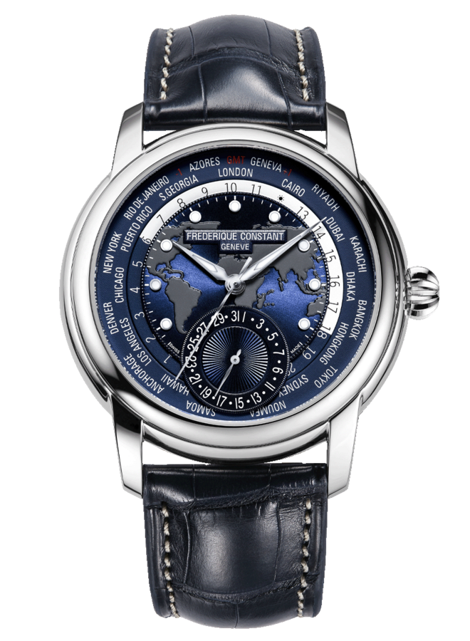 Frédérique Constant FC-718NWM4H6 Classics Manufacture  Worldtimer