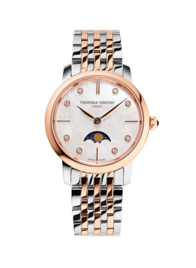 Frédérique Constant FC-206MPWD1S2B Classics Slimline Ladies Moonphase