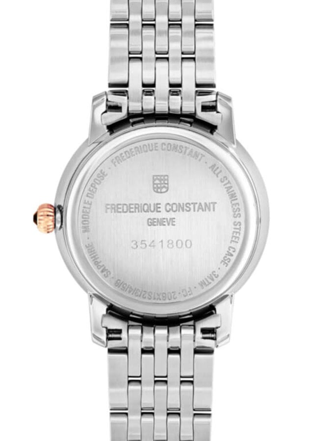 Frédérique Constant FC-206MPWD1S2B Classics Slimline Ladies Moonphase