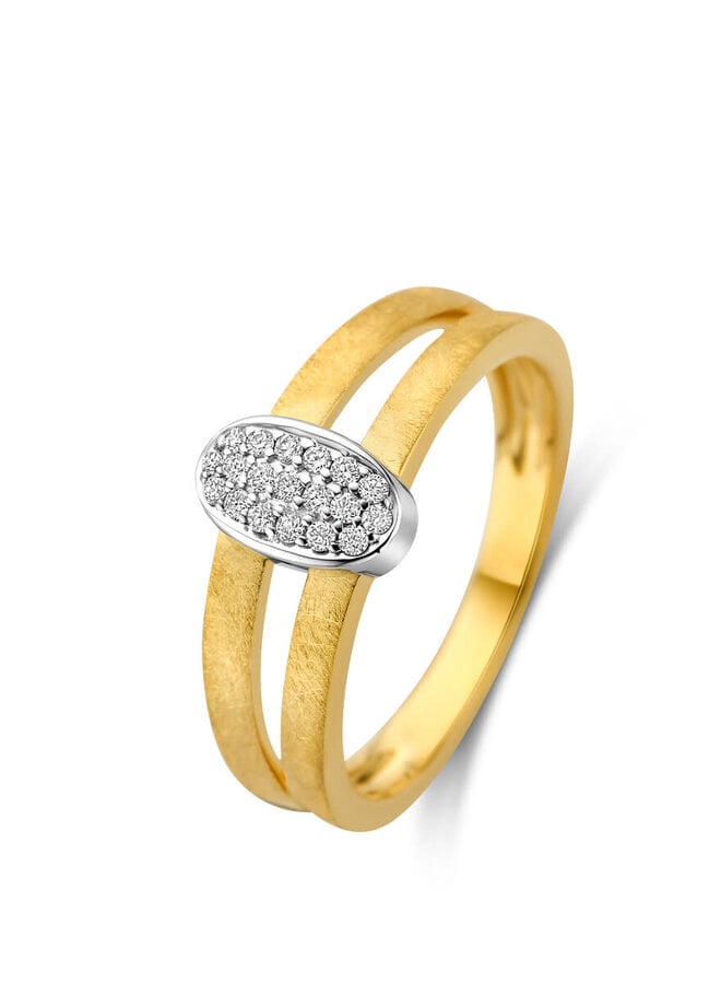 Ring 18kt goud 068261/A 0.11Ct