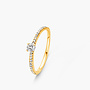 Ring 18kt Goud 91AV30/A 0.21Ct
