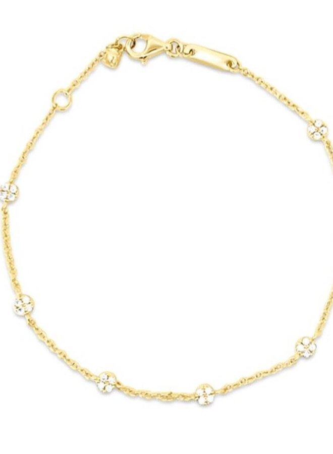 Armband Goud 18kt B11A11401G Zirc