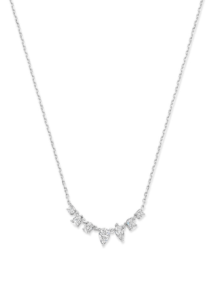 Naiomy Zilver N6F60 Ketting