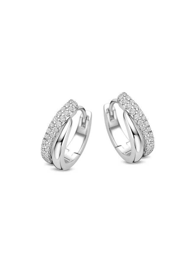 Naiomy Zilver N6A56 Oorstekers