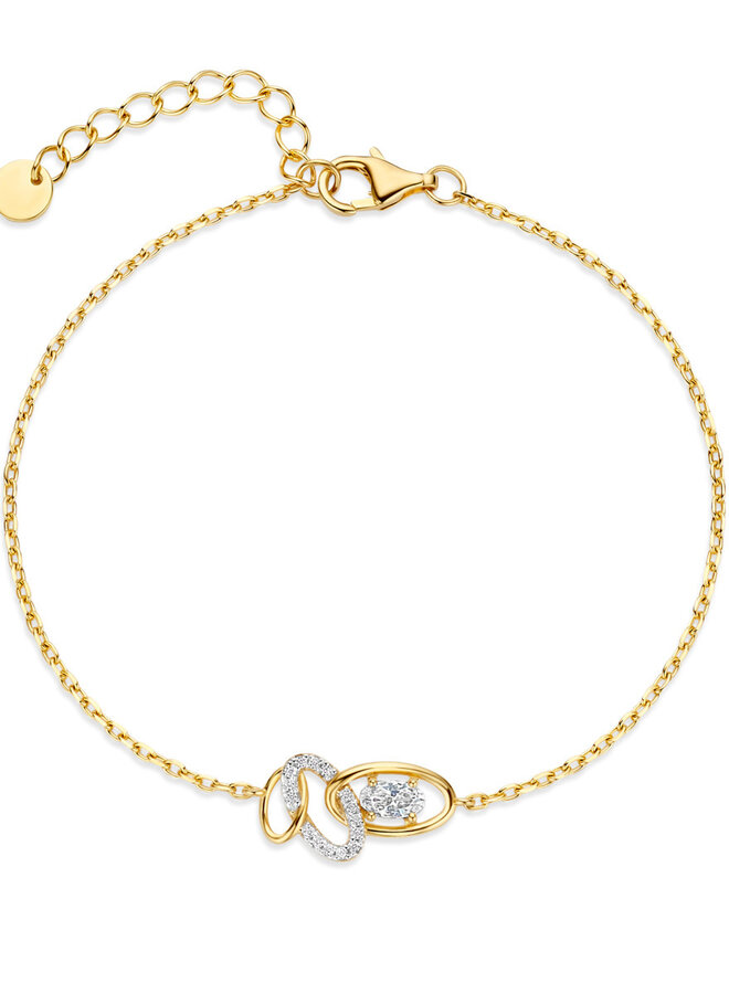 Naiomy Zilver N6I53 Armband Bico