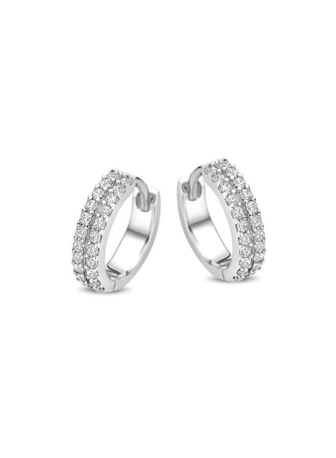 Naiomy Zilver N6A59 Oorstekers