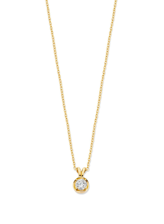 Naiomy Zilver N6F67 Ketting Doublé