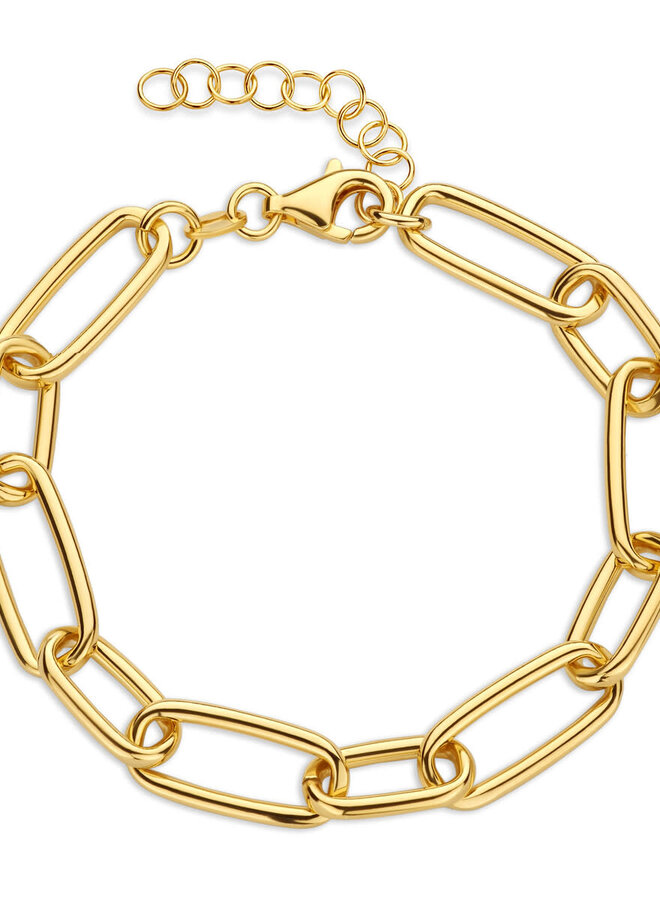 Naiomy Zilver N5H74 Armband doublé