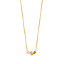 Naiomy Zilver N6E64 Ketting Doublé