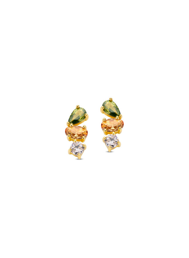 Naiomy Zilver N6E65 Oorstekers Doublé