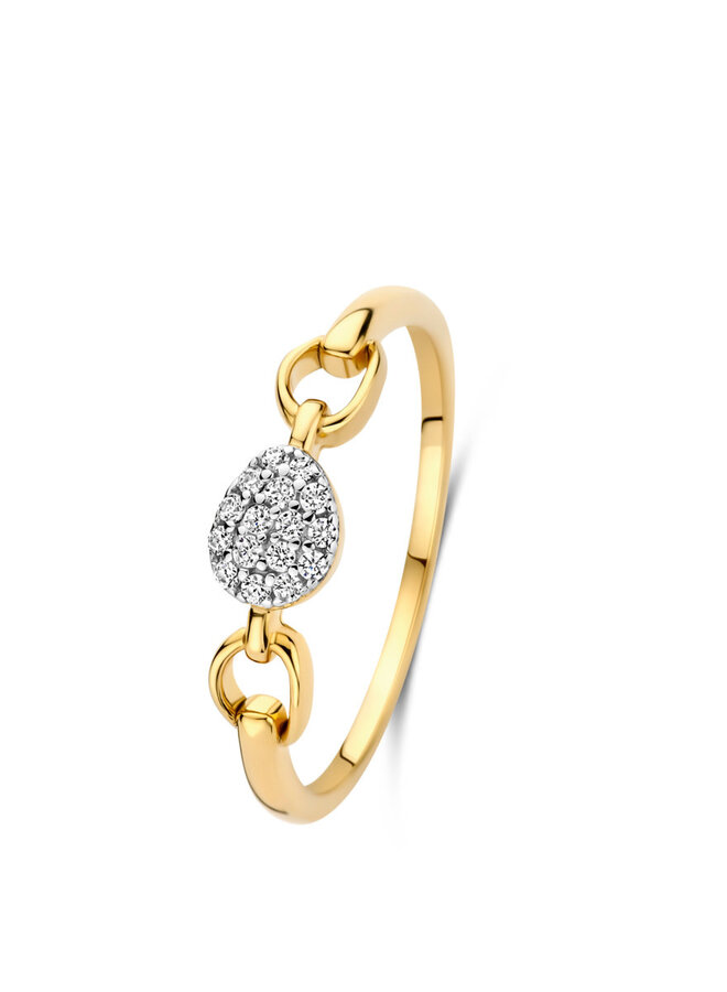 Naiomy Zilver N6I54 Ring Doublé